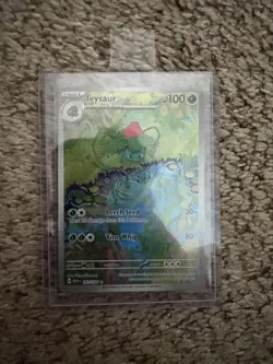 Pokemon TCG Ivysaur Scarlet Violet-151 Holo Card 167/165 IR English NM - Image 1