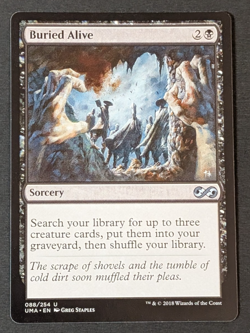 MTG - 1x Buried Alive - Ultimate Masters - NM - Black - Magic The Gathering - Image 1