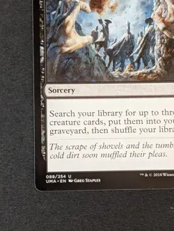 MTG - 1x Buried Alive - Ultimate Masters - NM - Black - Magic The Gathering - Image 3
