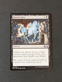 MTG - 1x Buried Alive - Ultimate Masters - NM - Black - Magic The Gathering - Image 4