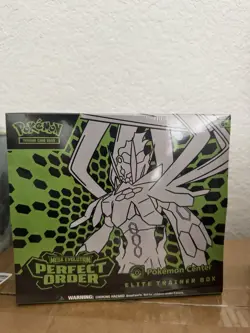 Pokemon TCG Perfect Order Pokemon Center ETB New Factory Sealed - Image 1