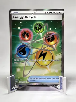 Pokemon Energy Recycler 108/088 Full Art Trainer Item Perfect Order - Image 1