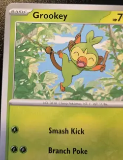 Grookey 014/167 Common Scarlet & Violet: Twilight Masquerade Pokemon TCG - Image 2