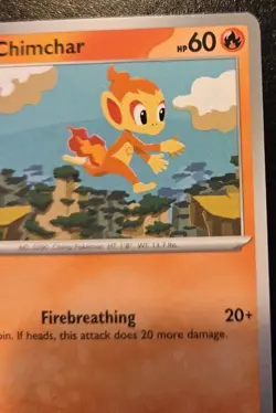 Chimchar 031/167 Common Scarlet & Violet: Twilight Masquerade Pokemon TCG - Image 3