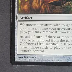 MTG - 1x Colfenor's Urn - Lorwyn - LP/MP - Rare - Artifact, Magic The Gathering - Image 3