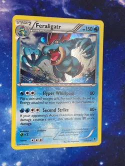 Feraligatr 17/119 Holo R Phantom Forces Pokemon 2014 EN LP - Image 1