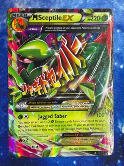 M Sceptile EX 36008 RR Ancient Origins Pokemon 2015 EN MP - Image 1