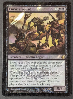 MTG - 1x Earwig Squad - Morningtide - Foil Launch Promo - LP - Magic #60 - Image 1