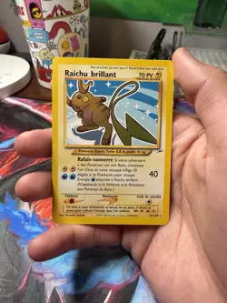 Pokemon Shining Raichu 111/105 Neo Destiny Secret Rare Holo Unlimited English - Image 1