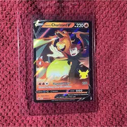 Pokemon TCG Lance's Charizard V SWSH133 Sword & Shield Promo Holo 220 HP - Image 1