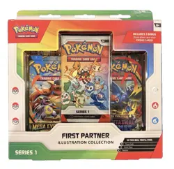 Pokemon First Partner Illustration Collection Series 1 Brand New Sealed - Image 1