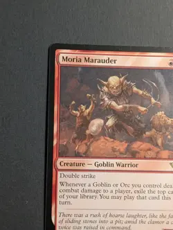 MTG - 1x Moria Marauder - NM Pack Fresh - LOTR: Tales of Middle Earth, Magic 138 - Image 3