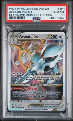 PSA 10 - Arceus VSTAR 123/172 *METAL* SWSH Arceus UPC - Pokemon - Image 1
