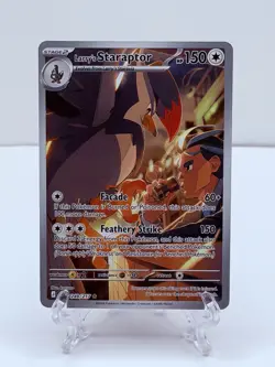 🔥Pokemon TCG-Larry's Staraptor-249/217-Me: Ascended Heroes-Illustration-M/NM!🔥 - Image 1