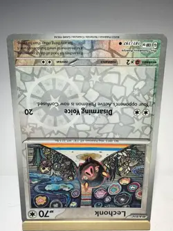 Lechonk 181/197 Common Obsidian Flames Pokemon Near Mint - Image 2