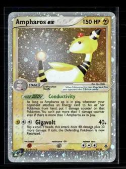 Pokemon 2003 EX Dragon Ampharos EX #89/97 - Image 1