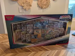 Pokemon TCG: Prismatic Evo Lucario Tyranitar Ex Premium Collection Sealed Box - Image 2