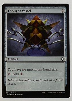 MTG - Thought Vessel - Commander Anthology Vol 2 - NM - Magic The Gathering 2018 - Image 1