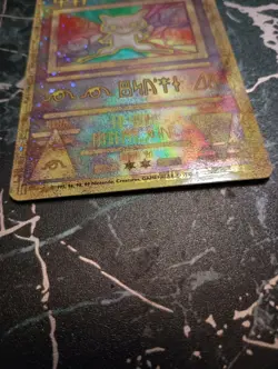 Ancient Mew Pokemon New Movie Promo Holo Foil 1999-2000 A2 - Image 2