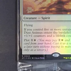 MTG - 1x Dust Animus - Outlaws of Thunder Junction - Pre-Release Foil NM Sealed - Image 4