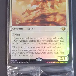 MTG - 1x Dust Animus - Outlaws of Thunder Junction - Pre-Release Foil NM Sealed - Image 5