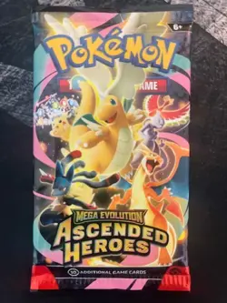 Pokemon Ascended Heroes Booster Pack Lot (5 Packs) - Image 2
