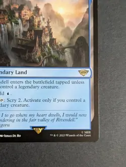 MTG - 1x Rivendell - NM - Lord of the Rings: Tales of Middle Earth - Magic #259 - Image 4