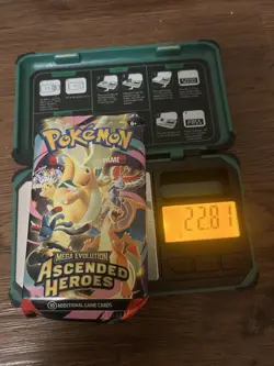 VERY HEAVY! GOD PACKU 22.81g Ascended Heroes Pokemon TCG Booster (SEALED). - Image 1