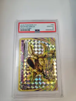 Nidoking Break Evolutions 2016 Pokemon XY #49 PSA 10 Gem Mint - Image 1