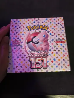 Pokemon 151 Sealed Japanese TCG Booster Box - Image 1