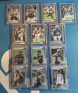 SEATTLE SEAHAWKS 2025 Donruss Optic Premium Set /300 COMPLETE TEAM SET NFL - Image 1