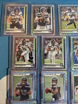 SEATTLE SEAHAWKS 2025 Donruss Optic Premium Set /300 COMPLETE TEAM SET NFL - Image 3
