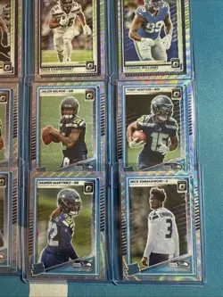 SEATTLE SEAHAWKS 2025 Donruss Optic Premium Set /300 COMPLETE TEAM SET NFL - Image 4