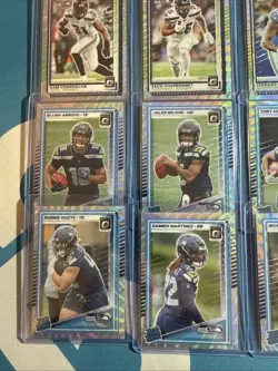 SEATTLE SEAHAWKS 2025 Donruss Optic Premium Set /300 COMPLETE TEAM SET NFL - Image 5