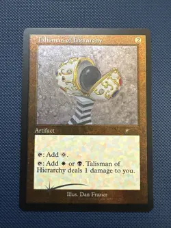 MTG Talisman of Hierarchy (Retro Frame) (Foil Etched) - (SLD) NM Foil - Image 1