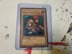 Yugioh TCG Gemini Elf Labyrinth of Nightmare LON-EN000 Unlimited Secret Rare MP - Image 1