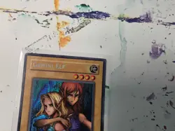 Yugioh TCG Gemini Elf Labyrinth of Nightmare LON-EN000 Unlimited Secret Rare MP - Image 4