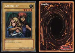 Gemini Elf LON-000 Secret Rare Labyrinth of Nightmare 1st Edition Yu-Gi-Oh - Image 3