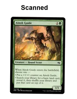 MTG Ainok Guide Creature Hound Scout Fate Reforged 2015 Near Mint Preowned - Image 1
