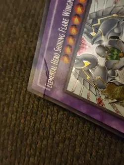 Yu-Gi-Oh! TCG Elemental Hero Shining Flare Wingman CT03-EN004 Secret Rare [MP] - Image 3