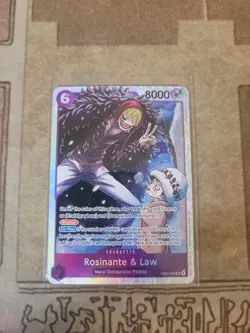 One Piece Rosinante & Law EB04-038 SR NM - Image 1