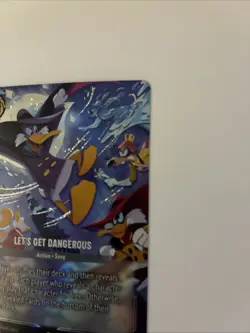 Let's Get Dangerous Enchantee 240/204 Winterspell Disney Lorcana Pack Fresh - Image 3