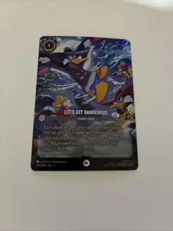 Let's Get Dangerous Enchantee 240/204 Winterspell Disney Lorcana Pack Fresh - Image 5