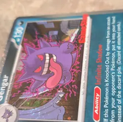Pokemon Gengar GameStop Promo Card 130 HP Mind Jack 050/088 English TCG - Image 2