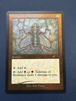 MTG Talisman of Resilience (Retro Frame) (Foil Etched) - (SLD) NM Foil - Image 1