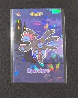 Limited Edition Full Art Rare Smile Hydreigon Pokemon Card Database #0635 ✨ - Image 1