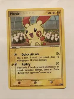Plusle - 13/17 - Common Pokemon POP Series 1 Promo Card - Image 1