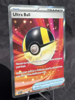 Ultra Ball 264/217 Gold Secret Rare Ascended Heroes Pokemon Card NM - Image 3