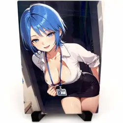 Sexy Hot Anime Waifu Girl Doujin Lewd Goddess Story Holographic ACG Art Card - Image 2