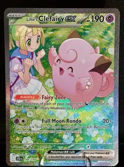 Lillie's Clefairy ex 184/159 Sv09: Journey Together Holo - Image 1